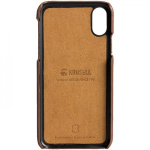 Krusell Sunne for iPhone X/Xs, Cognac Krusell Sunne for iPhone X/Xs, Cognac