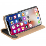 Krusell Sunne lommebokveske til iPhone Xr, Vintage Beige Krusell Sunne lommebokveske til iPhone Xr, Vintage Beige