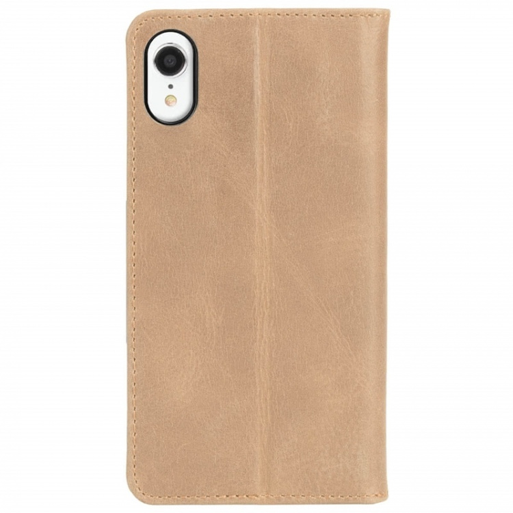 Krusell Sunne lommebokveske til iPhone Xr, Vintage Beige Krusell Sunne lommebokveske til iPhone Xr, Vintage Beige