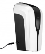 DELTACO OFFICE Berøringsfri dispenser for hånddesinfeksjon, hvit/svart