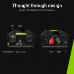 Green Cell Strømomformer for bil, 12V til 230V 2000W/4000W
