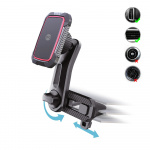 Forever magnetisk flerpunktsholder MH-250 for bilviftegrill, svart