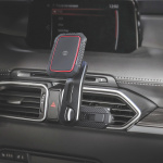 Forever magnetisk flerpunktsholder MH-250 for bilviftegrill, svart