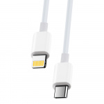 Maxlife MXUC-05 Power Direct USB-C til Lightning-kabel 1,0 m 20W, hvit