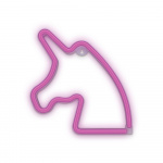 Forever Light Neon LED-lys Unicorn batteri + USB FLNEO1, Rosa Forever Light Neon LED-lys Unicorn batteri + USB FLNEO1, Rosa