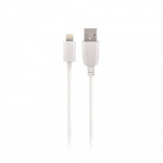Maxlife-kabel USB - Lightning 2,0 m 2A, hvit