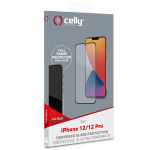 Celly Skjermbeskytter Herdet glass iPhone 12 / 12 Pro