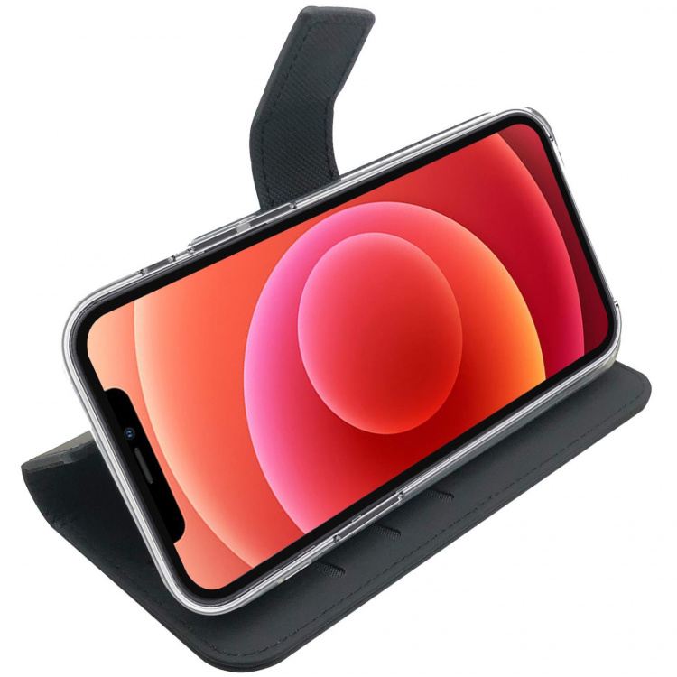 Celly Lommebokveske iPhone 12 / 12 Pro Svart