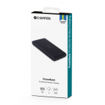 Champion PowerBank 10000 mAh 12W + trådløs lading Champion PowerBank 10000 mAh 12W + trådløs lading