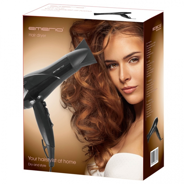 Emerio Hårføner HD-119518.1 Cool shot 2000W Emerio Hårføner HD-119518.1 Cool shot 2000W