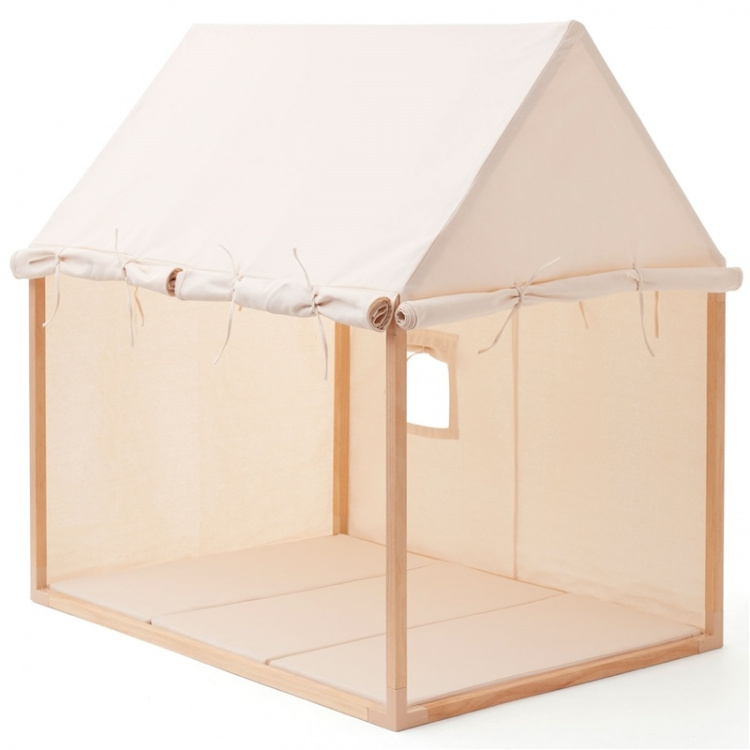 Kids Concept Lekehustelt naturhvit