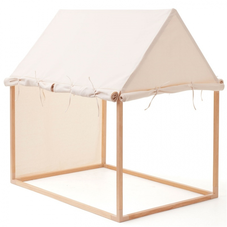 Kids Concept Lekehustelt naturhvit