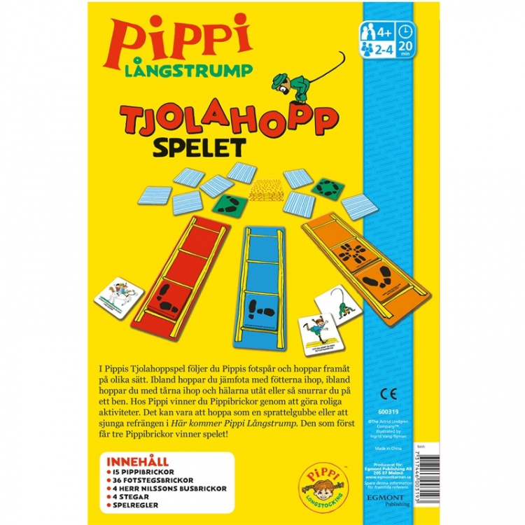 Kärnan Pippi Langstrømpe Tjola hoppespill