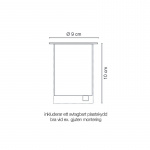 LightsOn Castor In-ground-markspot 1100lm Ø9cm LightsOn Castor In-ground-markspot 1100lm Ø9cm