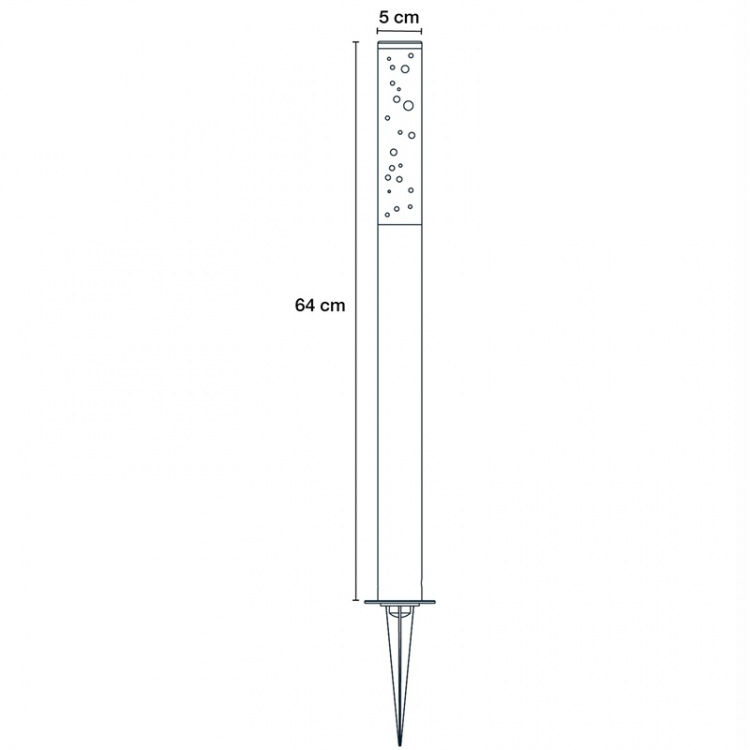 LightsOn Pollux pullert svart