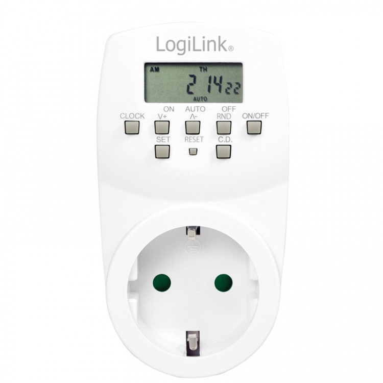 LogiLink Innendørs timer digital 1800W LogiLink Innendørs timer digital 1800W