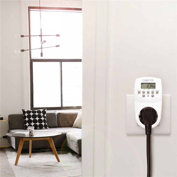 LogiLink Innendørs timer digital 1800W LogiLink Innendørs timer digital 1800W