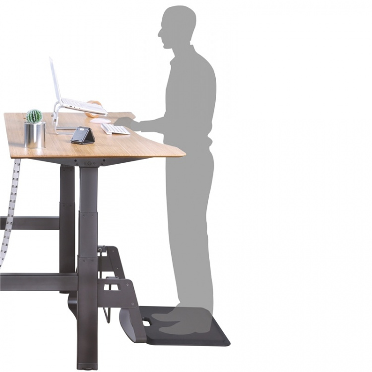 LogiLink Bærbar ergonomisk ståmatte 457x558x19mm