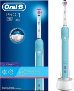 Oral B Elektrisk tannbørste Pro700 3D hvit, Blå