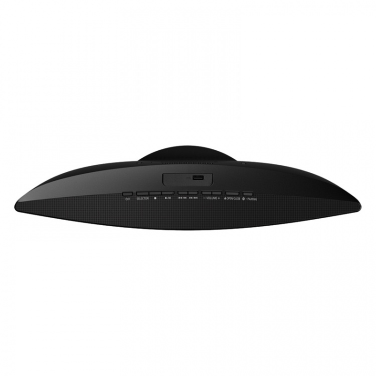 Panasonic Kompakt veggmontert mikrostereo svart Panasonic Kompakt veggmontert mikrostereo svart