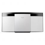 Panasonic Kompakt veggmontert mikrostereo hvit Panasonic Kompakt veggmontert mikrostereo hvit