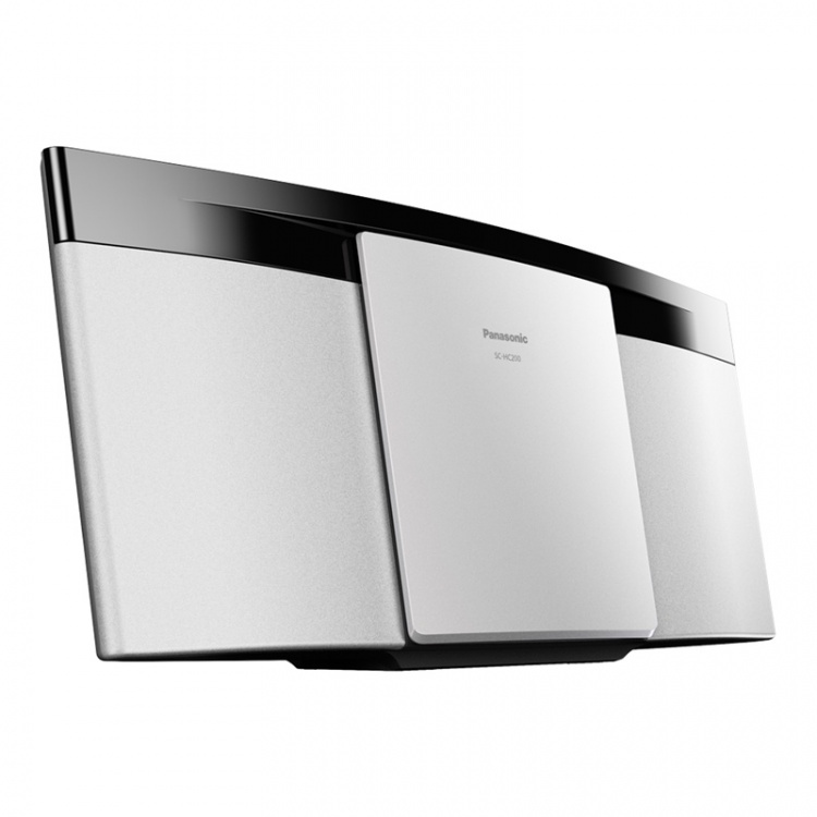 Panasonic Kompakt veggmontert mikrostereo hvit Panasonic Kompakt veggmontert mikrostereo hvit