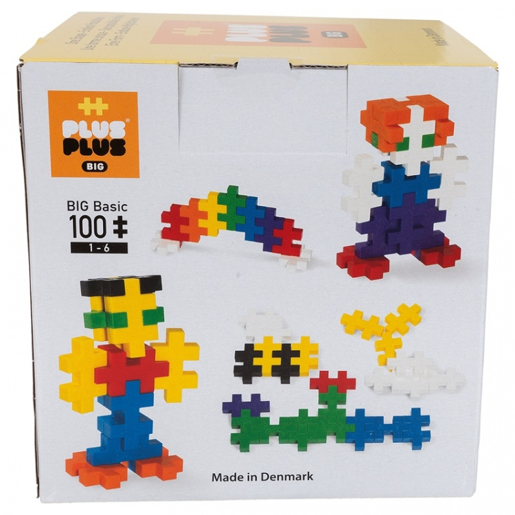 Plus-Plus Big Basic Mix/100 stk Plus-Plus Big Basic Mix/100 stk