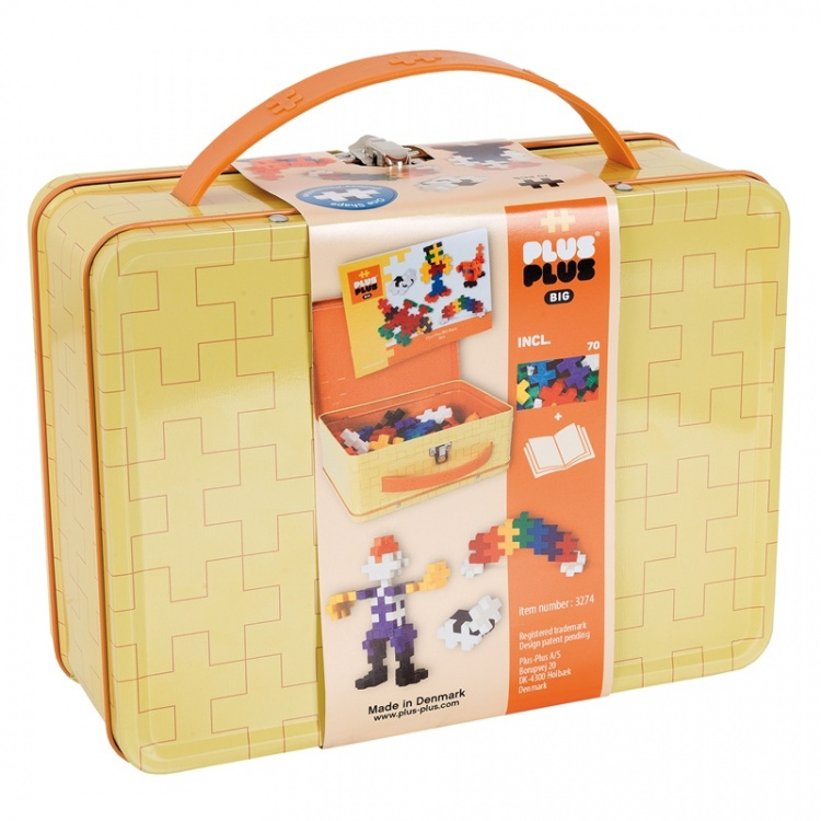 Plus-Plus Stor metallkoffert/Basic