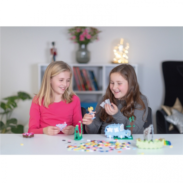 Plus-Plus Koffert i pastellfarget metall