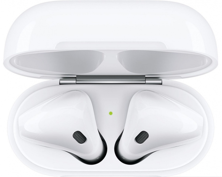 Apple AirPods (2. generasjon) med ladeetui Apple AirPods (2. generasjon) med ladeetui