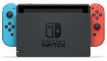 Nintendo Switch 2019-konsoll, rød/blå