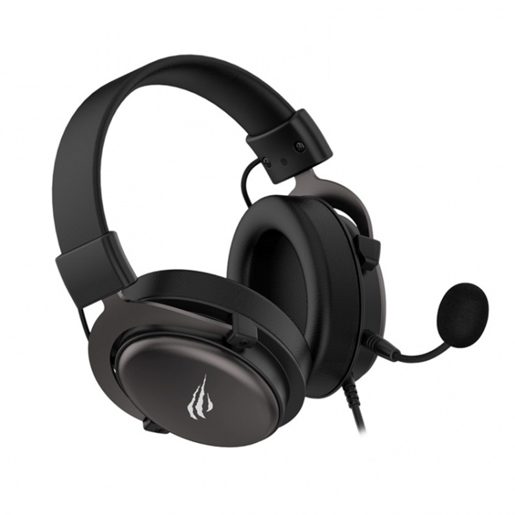 Havit Gaming-hodetelefoner 3,5 mm stereo svart PC/PS4/XBO