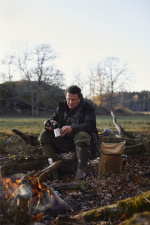 Morberg Orrefors Hunting, krus i stål