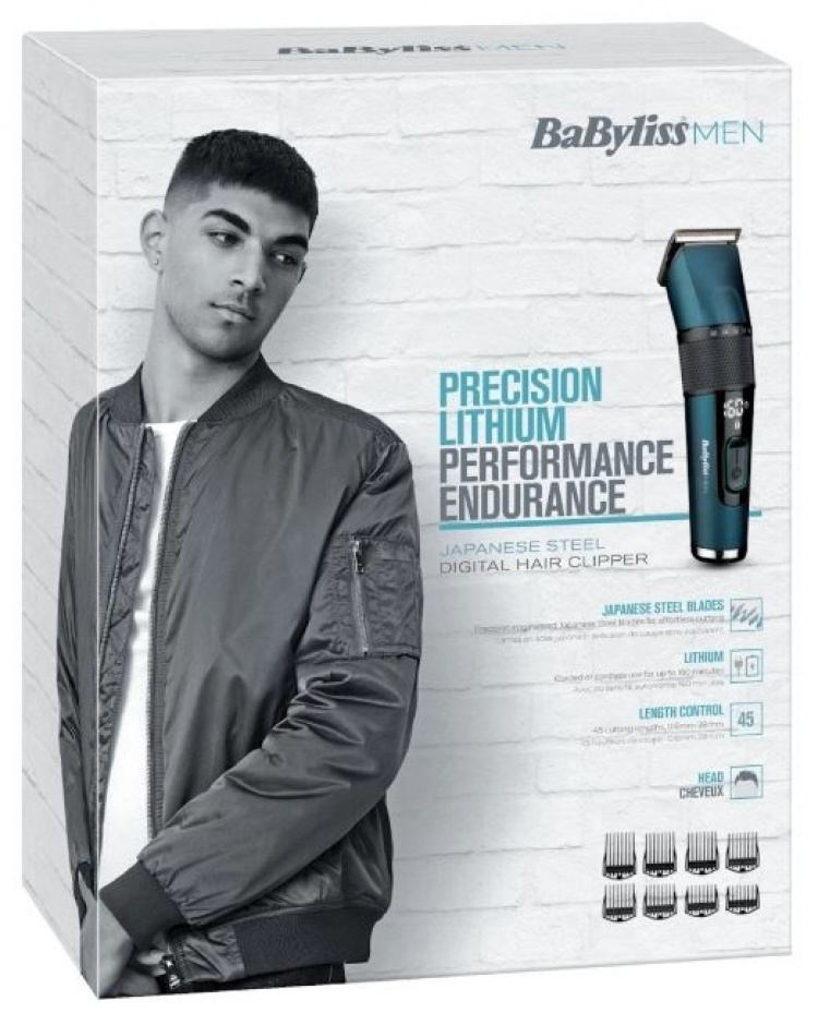 BaByliss hårklipper i japansk stål E990E BaByliss hårklipper i japansk stål E990E