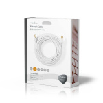 Nedis CAT6 Nettverkskabel | RJ45 Han | RJ45 Han | S/FTP | 20.0 m | Rund | LSZH / PVC | Hvit | Vindus boks Nedis CAT6 Nettverkskabel | RJ45 Han | RJ45 Han | S/FTP | 20.0 m | Rund | LSZH / PVC | Hvit | Vindus boks