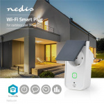 Nedis SmartLife Smart Plug | Wi-Fi | IP44 | Efektmåler | 3680 W | Jordet kontakt / Type F (CEE 7/7) | -30 - 40 °C | Android™ / IOS | Grå / Hvit Nedis SmartLife Smart Plug | Wi-Fi | IP44 | Efektmåler | 3680 W | Jordet kontakt / Type F (CEE 7/7) | -30 - 40 °C | Android™ / IOS | Grå / Hvit