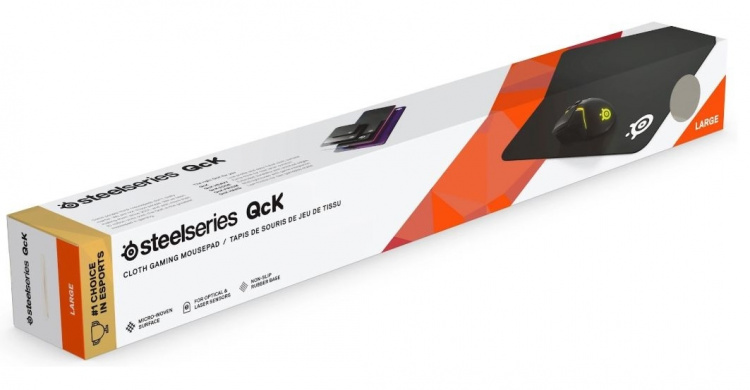 SteelSeries QcK stor musematte for gaming SteelSeries QcK stor musematte for gaming