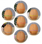 Luftfukter i tredesign, Lyst tre Luftfukter i tredesign, Lyst tre