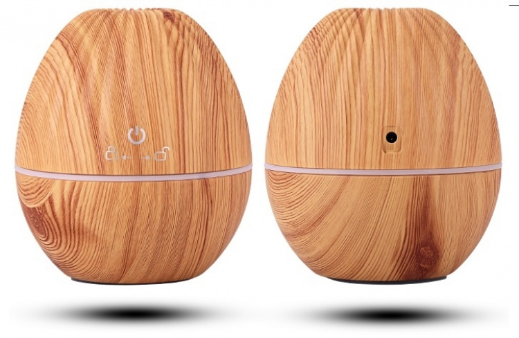 Luftfukter i tredesign, Lyst tre Luftfukter i tredesign, Lyst tre