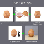 Luftfukter i tredesign, Lyst tre Luftfukter i tredesign, Lyst tre