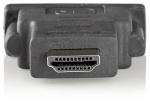 Nedis HDMI™ Adapter | HDMI ™ -kontakt | DVI-D 24+1-Pins Hun | Gull belagt | Rett | ABS | Antrasitt | 1 stk. | Boks Nedis HDMI™ Adapter | HDMI ™ -kontakt | DVI-D 24+1-Pins Hun | Gull belagt | Rett | ABS | Antrasitt | 1 stk. | Boks