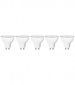 LED-lampe GU10 1W 230V 3000K 10-pk, Varm hvit