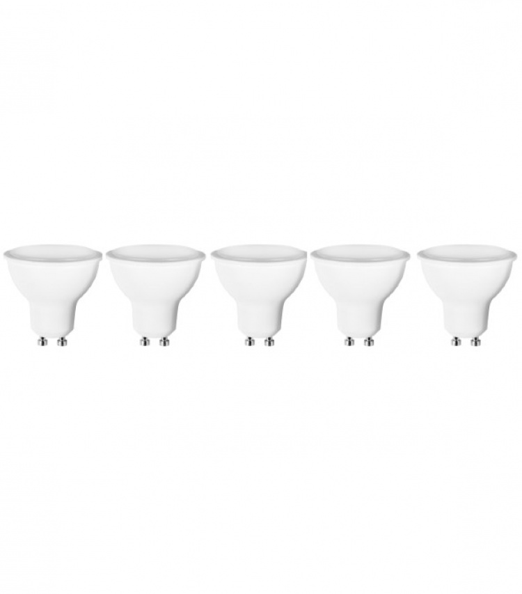 LED-lampe GU10 1W 230V 3000K 10-pk, Varm hvit