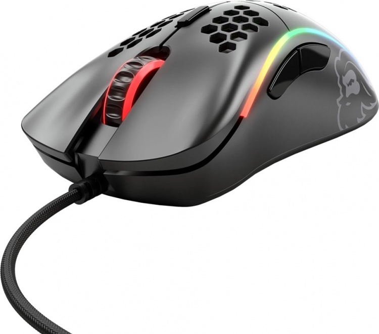 Glorious Model D spillmus, matt svart