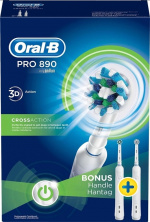 Oral-B Pro 890 2-pakning elektriske tannbørster med timer