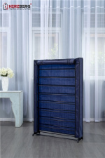 Herzberg skooppbevaring for 45 sko, svart Herzberg skooppbevaring for 45 sko, svart