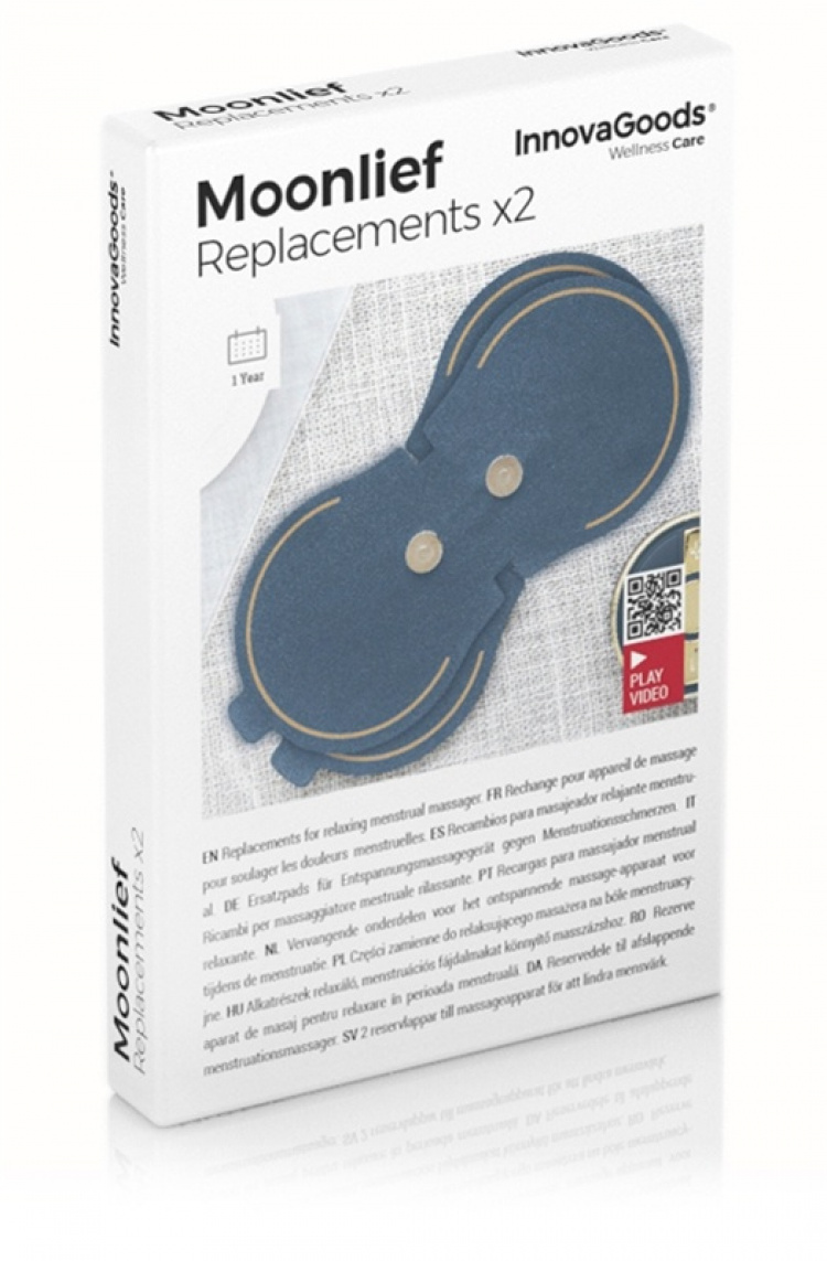 InnovaGoods Moonlief erstatningsputer 2 stk InnovaGoods Moonlief erstatningsputer 2 stk