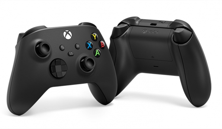 Microsoft trådløs kontroller for Xbox Series X/S og One, svart