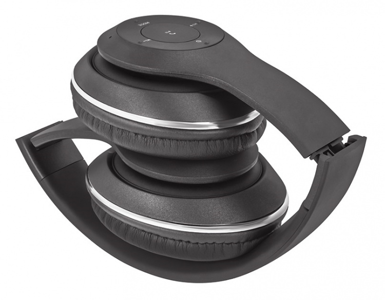 Forever Music Soul BHS-300, trådlösa hörlurar, svart