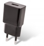 Maxlife USB-hurtiglader MXTC-01, med hurtiglading, 2,1A, svart